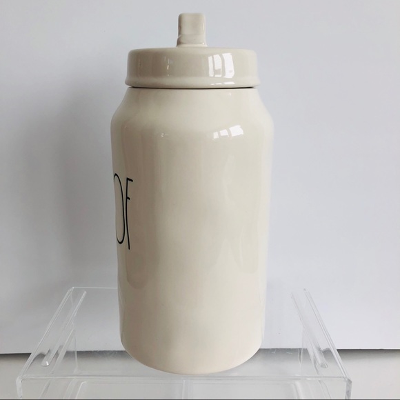 Rae Dunn By Magenta WOOF Dog Treat Canister Jar - Picture 2 of 8